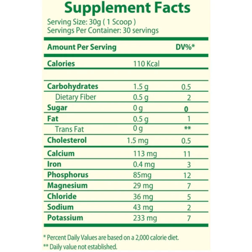 Organic Nation, Whey Isolate, 1kg, 30 Servings