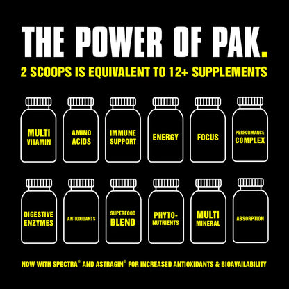 Animal, Pak, Powder, 340g, 44 Servings