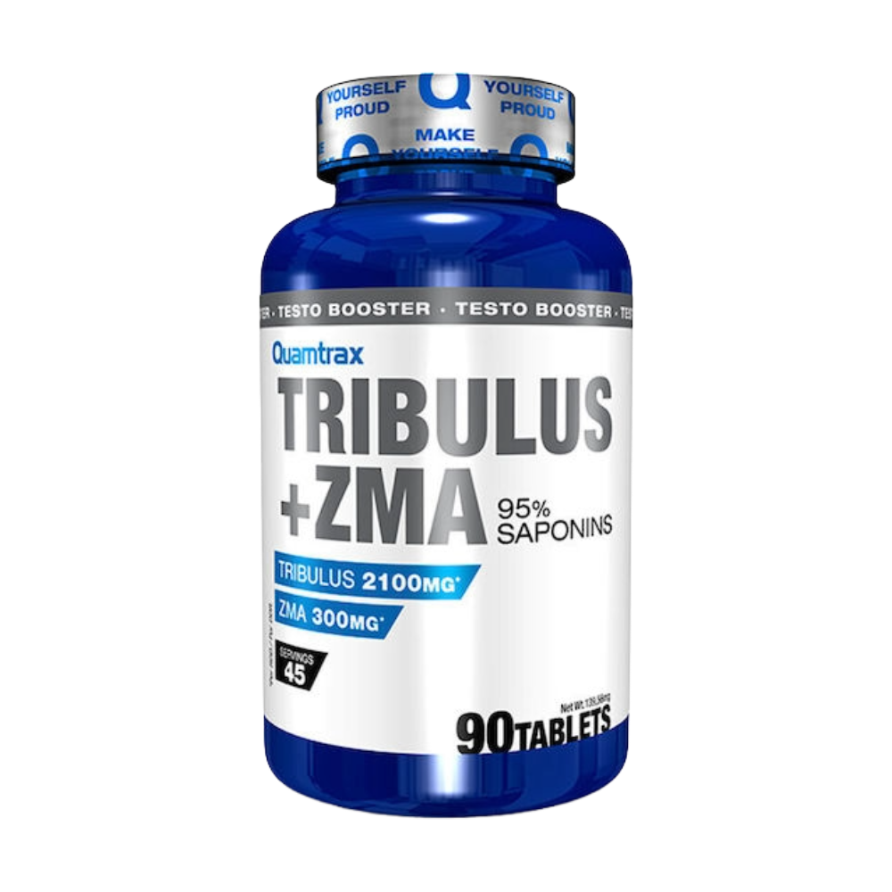 QUAMTRAX, Tribulus + ZMA, 90 Tablets, 45 Servings