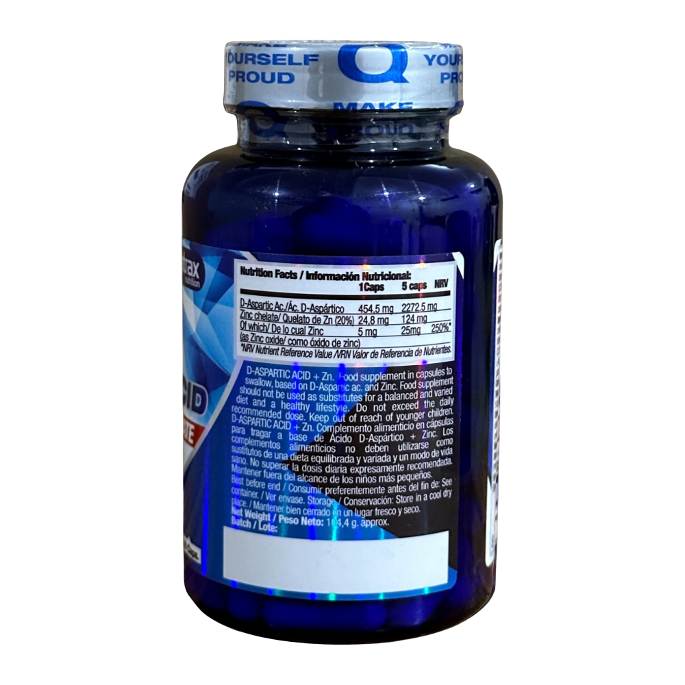 Quamtrax, Daa With Zinc, 120 Capsules, 24 Servings