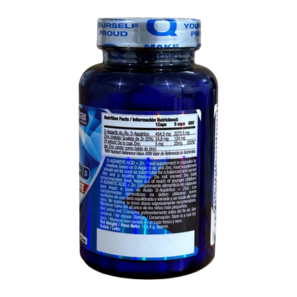 Quamtrax, Daa With Zinc, 120 Capsules, 24 Servings