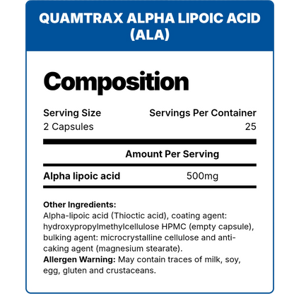 Quamtrex, Ala, 50 Capsules, 25 Servings