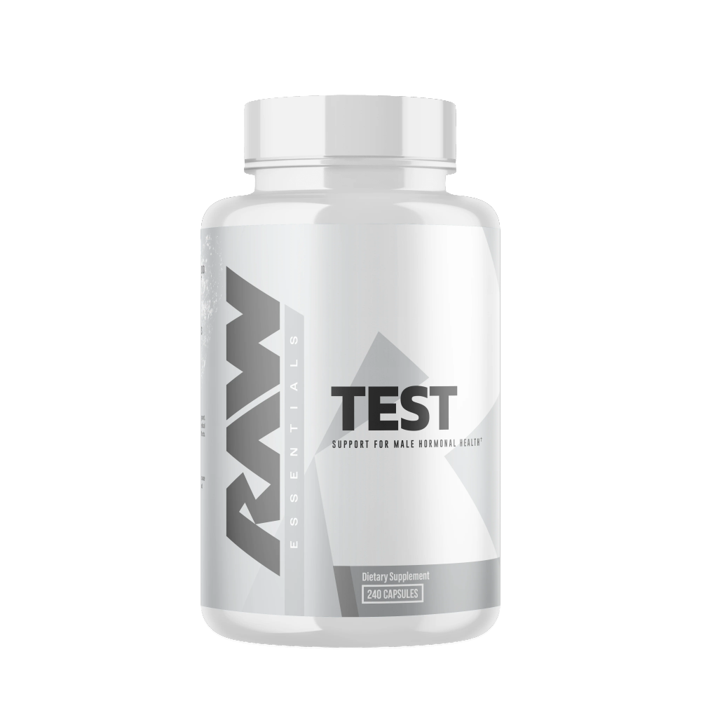 Raw Nutrition, Raw Test Support for Men Health, 240 Capsules, 30 Servings