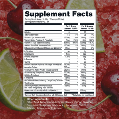 Raw Nutrition, Thavage Pre-Workout, 505g, 40/20 Servings