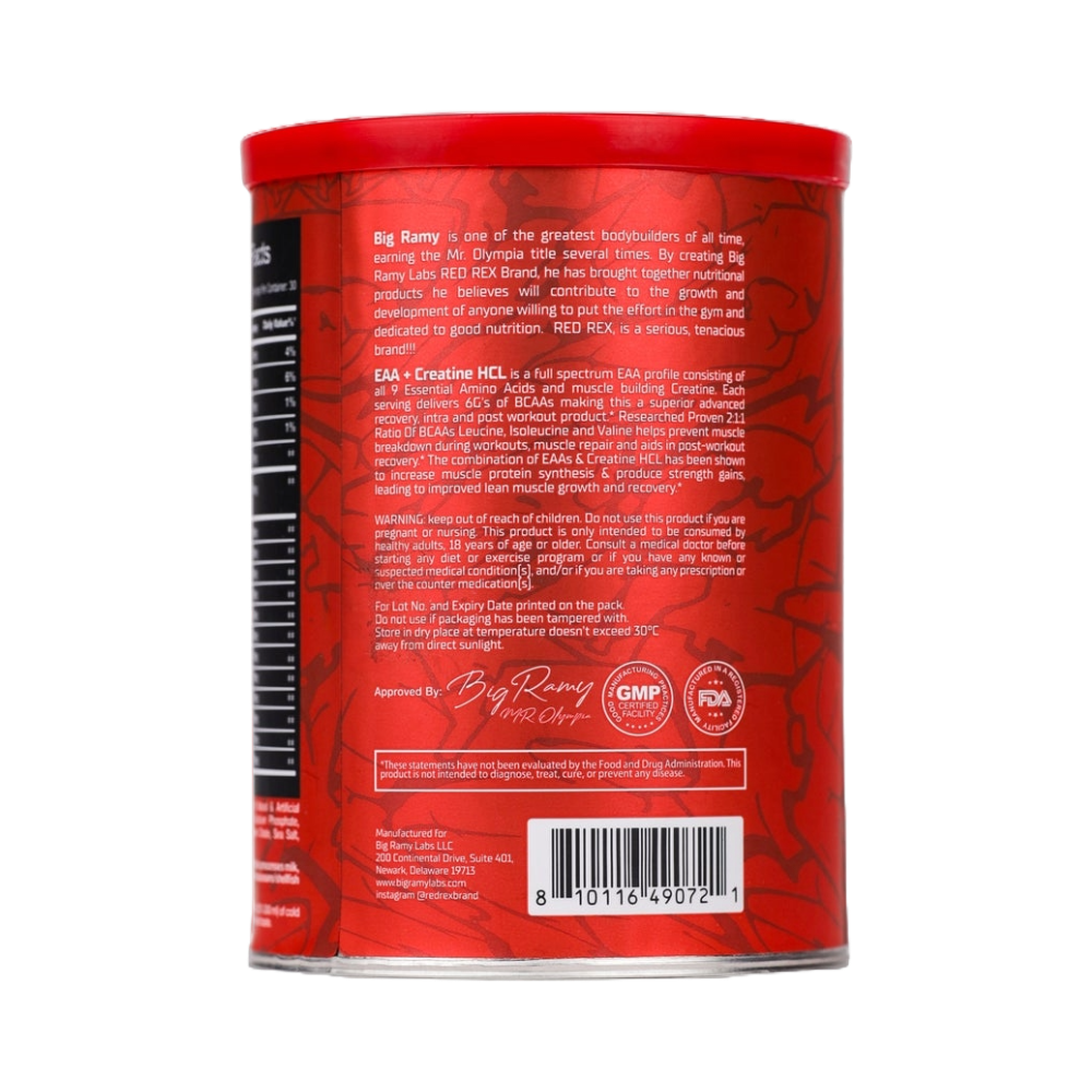Red Rex, EAA + Creatine HCL, 420g, 30 Servings
