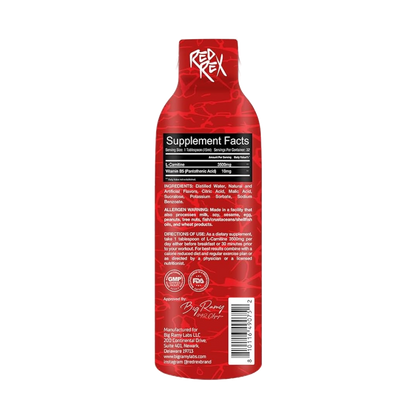 Red Rex, liquid l-Carnitine, 480ml, 32 Serving