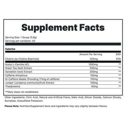 Redcon1, Double Tap, 230g, 40 Servings