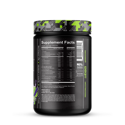 Redcon1, Total War x Black Ops Pre-workout, 385G, 40 Serving