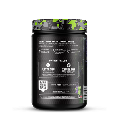 Redcon1, Total War x Black Ops Pre-workout, 385G, 40 Serving