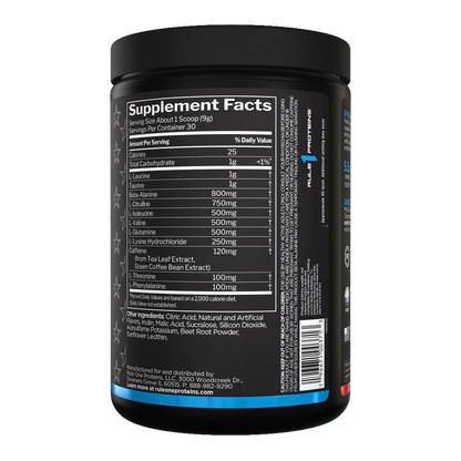 Rule One, Energized Amino, 270g, 30 servings