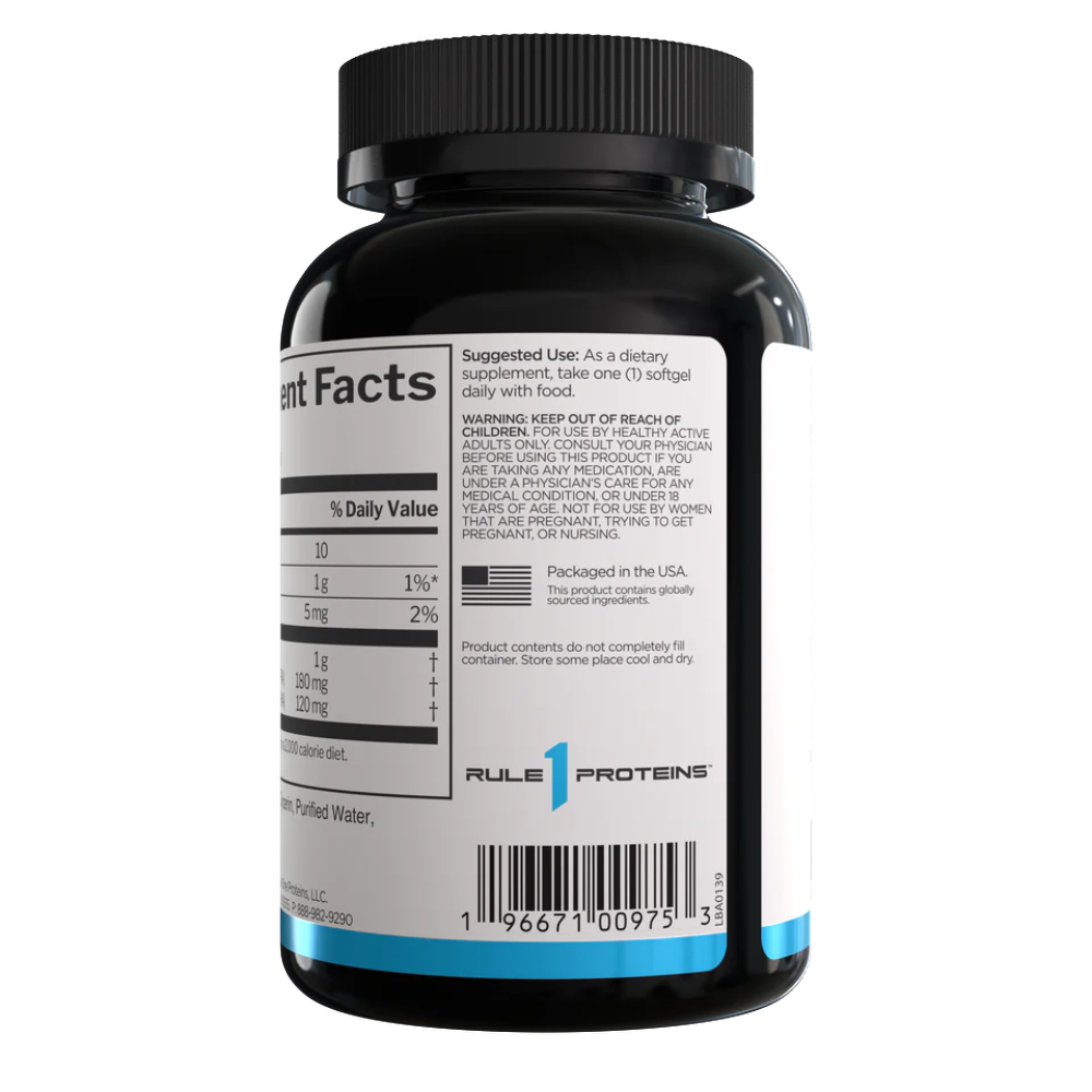 Rule One, Fish Oil, 100 Softgels, 100 Servings