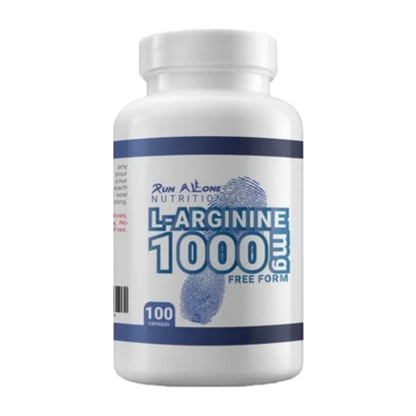 Run Alone Nutrition, L- Arginine, 1000Mg, 100 Capsules, 100 Serving
