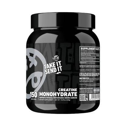 Skeleton Nutrition, All Out Naked Creatine Monohydrate, 450g, 150 Serving