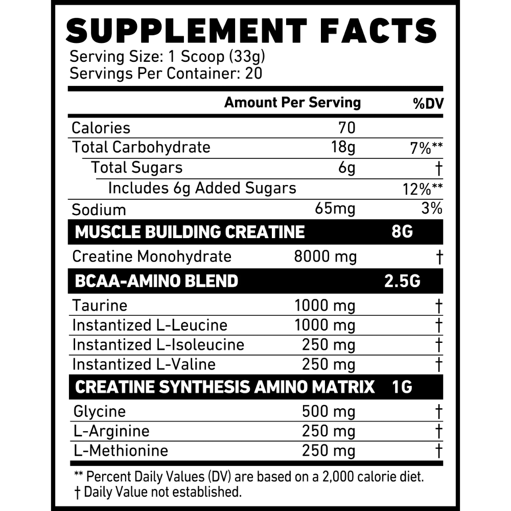 Skeleton Nutrition, Signature MAD FUELGEN® V2, 660g, 20 Servings