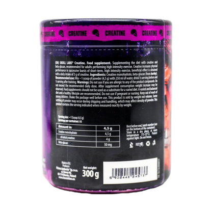 Skull Labs, Creatine Monohydrate, 300g, 60 Serving