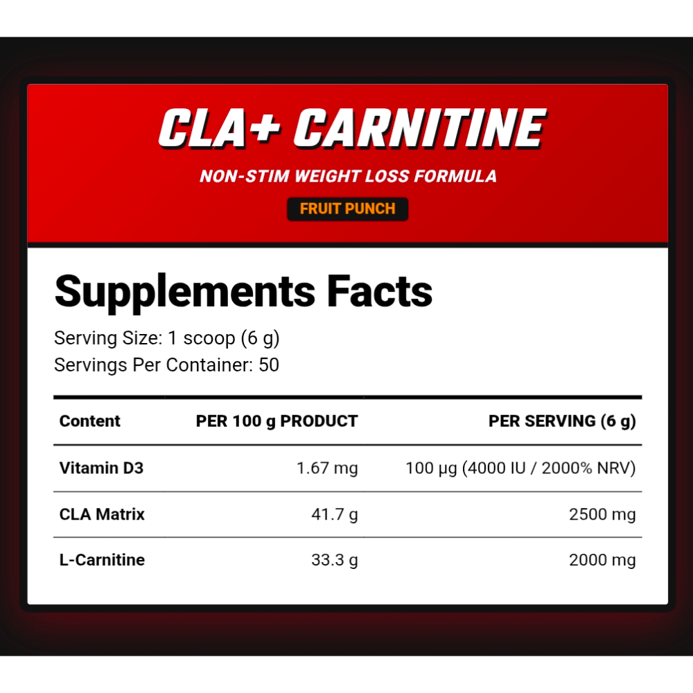 Superior 14, CLA + Carnitine, 300g, 50 Servings