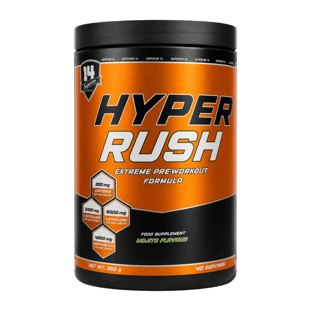 Superior 14, HYPER RUSH, 380G, 40 Servings