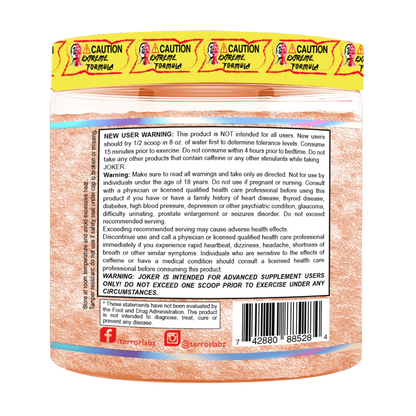 Terror Labz, Joker, 300g, 30 Servings