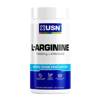 USN, L-Arginine, 1000mg, 60 Capsules, 30 Servings