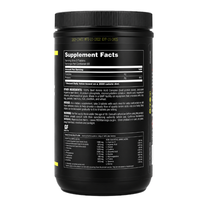 Universal Nutrition, 100% Beef Aminos, 200 Tablets, 66 Servings