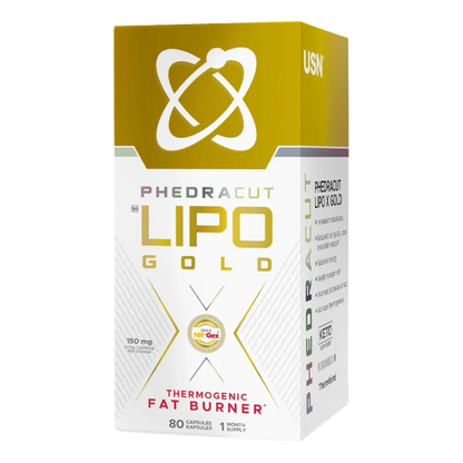Usn, Phedra Cut Lipo X Gold, 80 Capsules, 40 Servings