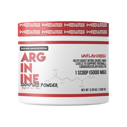 Wellness Nutrition, Arginine, Unflavored, 150g, 30 Servings
