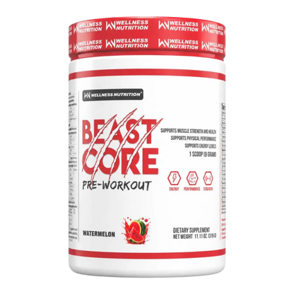 Wellness Nutrition, Beast Core Pre-Workout, 315g, 35 Servings