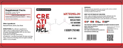 Wellness Nutrition, Creatine HCL, 30G, 30 Servings