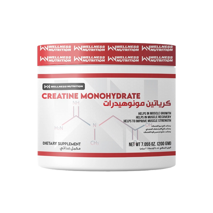 Wellness Nutrition, Creatine Monohydrate, 200g, 40 Servings
