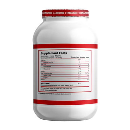 Wellness Nutrition, Well-Carb, 1.5kg, 30 Servings