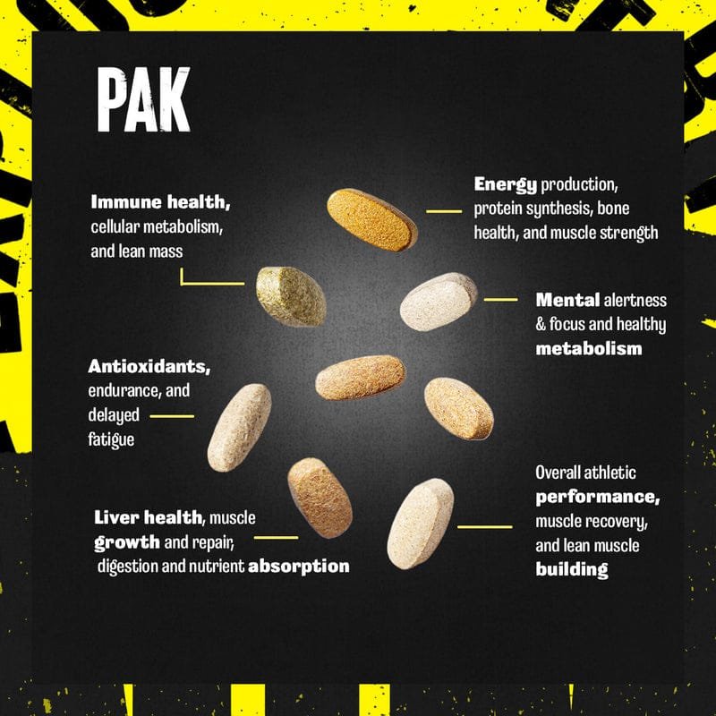 Animal, PAK Ultimate Foundation, Pill Pack, 44 Packs