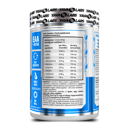 Yava Labs, EAA Complex, 300G, 34 Servings