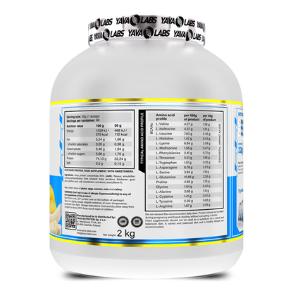Yava Labs, Elite Whey, 2KG, 66 Servings
