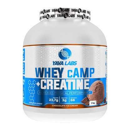 Yava Labs, Whey CAMP + CREATINE, 2KG, 66 Servings