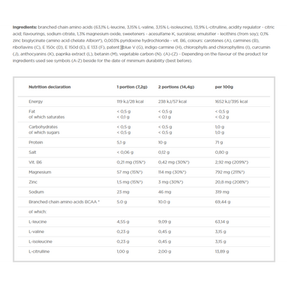 olimp, BCAA 20:1:1 Xplode, 200g, 27 Servings