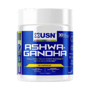 USN, Ashwagandha KSM-66, 500mg, 30 Capsules, 30 Servings