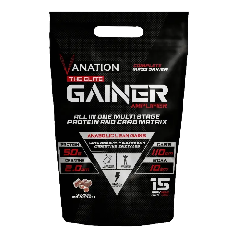 Vanation, Elite Gainer, 3kg, 15 Servings