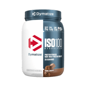 Dymatize ISO100 واي بروتين ايزوليت محلل 650 جم - امتصاص سريع 25 جم بروتين
