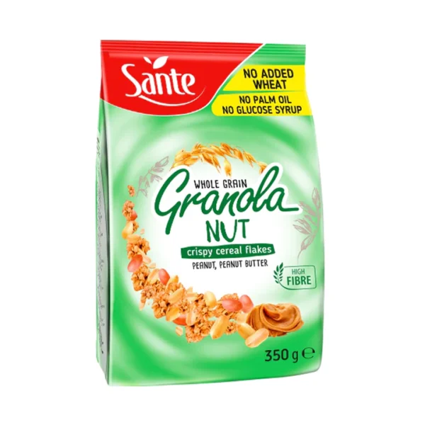 Sante - Granola Nuts with Peanut Butter - 350g سانتي جرانولا بزبده الفول السوداني