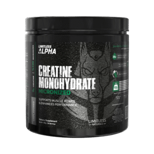 Limitless Alpha, Creatine Monohydrate Micronized, Unflavored, 450g, 90 Servings
