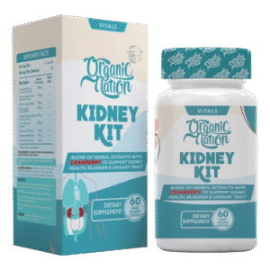 Organic Nation, Kidney Kit, 60 Tablets, 60 Servings