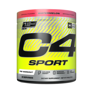 Cellucor C4 Sport - سي فور البطيخ بريوركاوت بنكهة البطيخ - 250 جرام 20 حصة