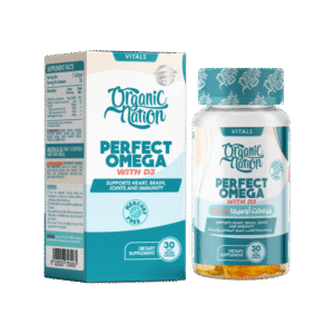 Organic Nation, Perfect Omega-3 With D3, 30 softgel, 30 Servings