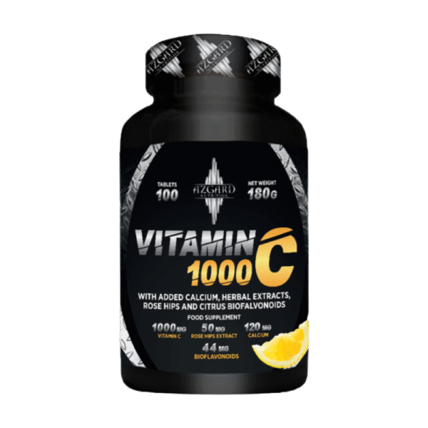 Azgard Nutrition, Vitamin C-1000, 100 Tablets, 100 Servings