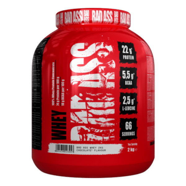 BadAss Nutrition, Whey, 2kg, 60 Servings
