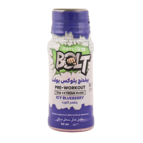 Building Blox, BOLT Pre-workout Shot, 60ml, 1 Servings