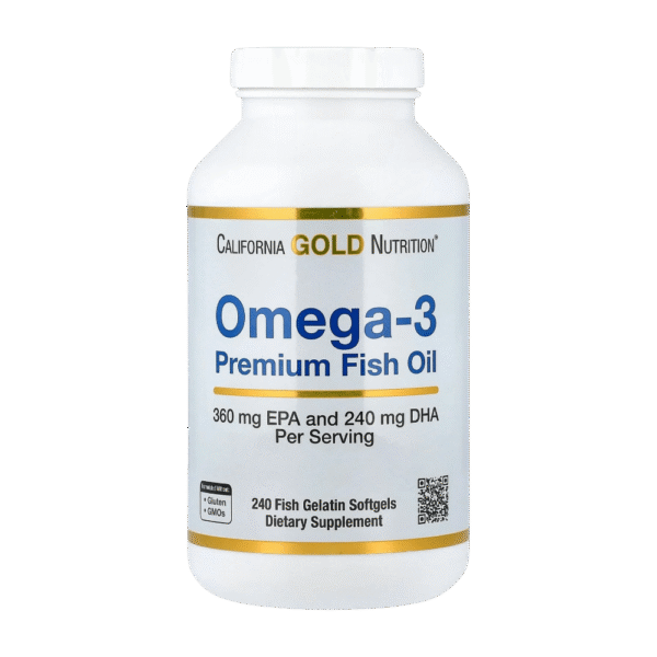 California Gold Nutrition, Omega-3, 240 Softgels, 120 Servings