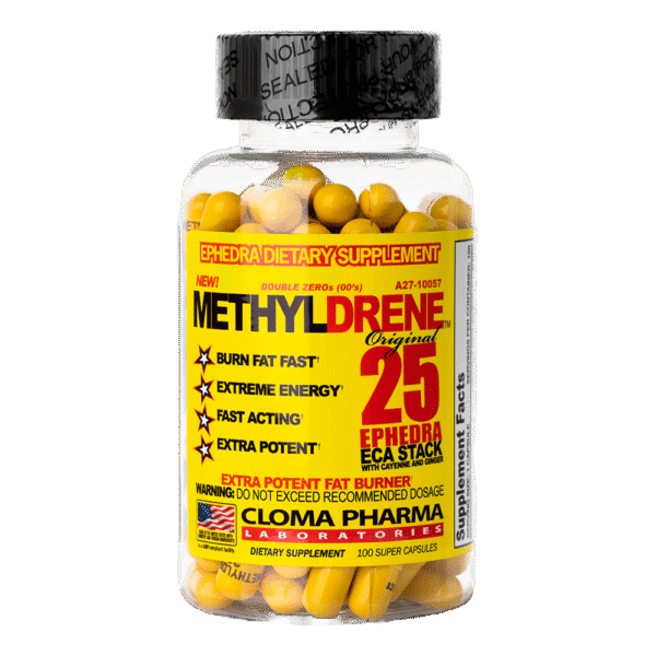 Cloma Pharma, Methyledrene, 100 Capsules, 100 Servings
