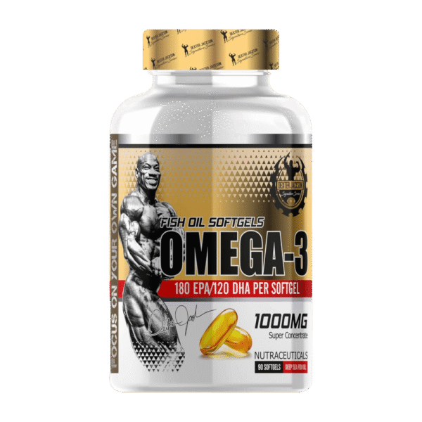 Dexter Jackson, Omega-3 Fish Oil 1OOO mg, 90 Softgels, 90 Serving