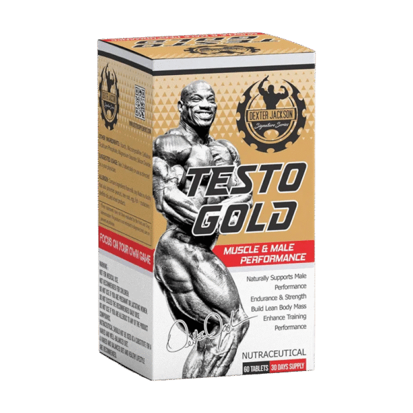 Dexter Jackson, Testo Gold, 60 Tablets, 30 Servings